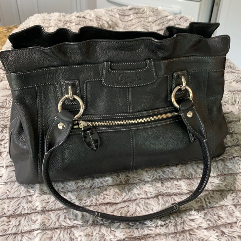 Black Coach Satchel